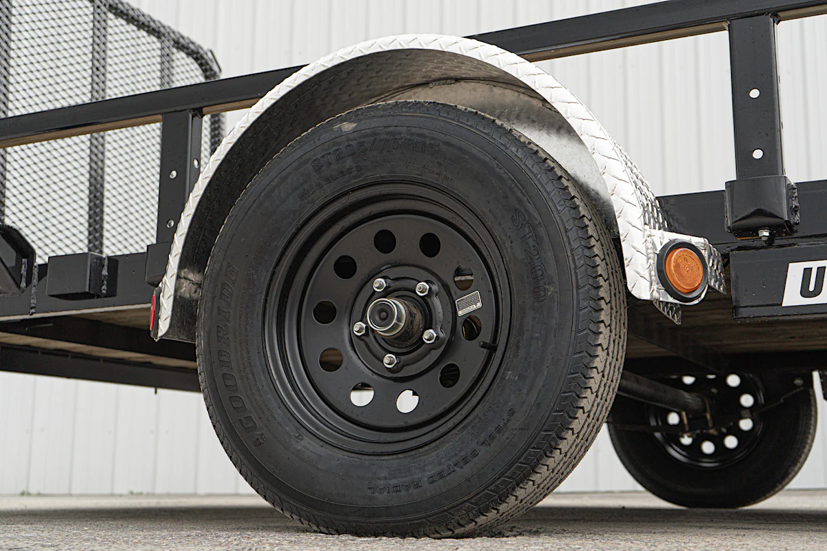 PJ Trailers 14'x83" Single Axle 4" Channel Utility Trailer (U8) - Stock #89398 - Image 12 of 19 PJ Trailers 14'x83" Single Axle 4" Channel Utility Trailer (U8) - Stock #89398 - Image 12 of 19