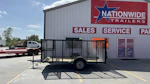Texas Bragg 12'x77" Landscape Trailer w/ 4' Sides & 4' Gate (L1) Stock #89403 - Thumbnail 4