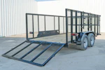 Texas Bragg 14'x83" Landscape Trailer w/ 4' Sides & 4' Gate (L2) Stock #89404 - Thumbnail 10