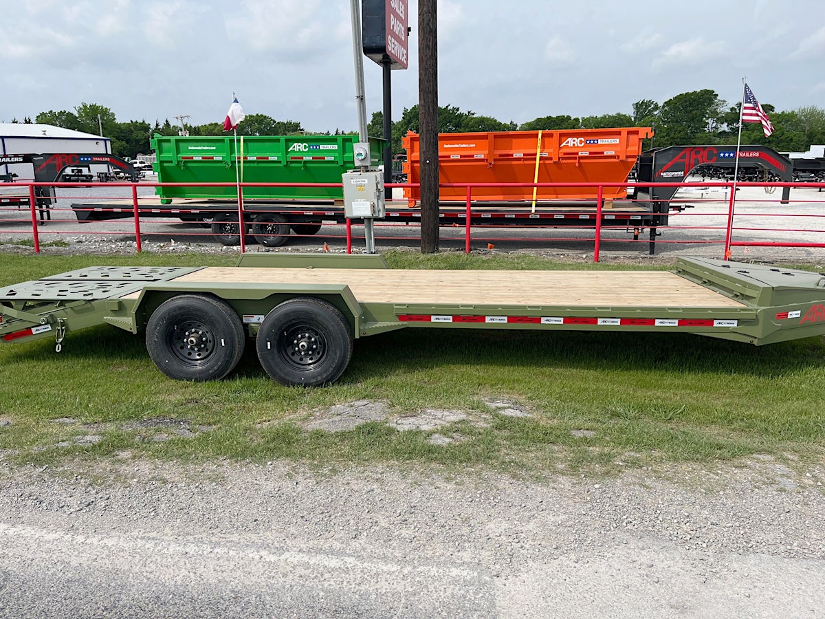 ARC Trailers 22'x83" HD Equipment Trailer w/ 4' Dovetail (BEQ) - Stock #89410 - Image 2 of 5 ARC Trailers 22'x83" HD Equipment Trailer w/ 4' Dovetail (BEQ) - Stock #89410 - Image 2 of 5