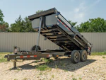 PJ Trailers 14'x83" Telescopic Dump Trailer w/ 2' Sides (DT) Stock #89418 - Thumbnail 9