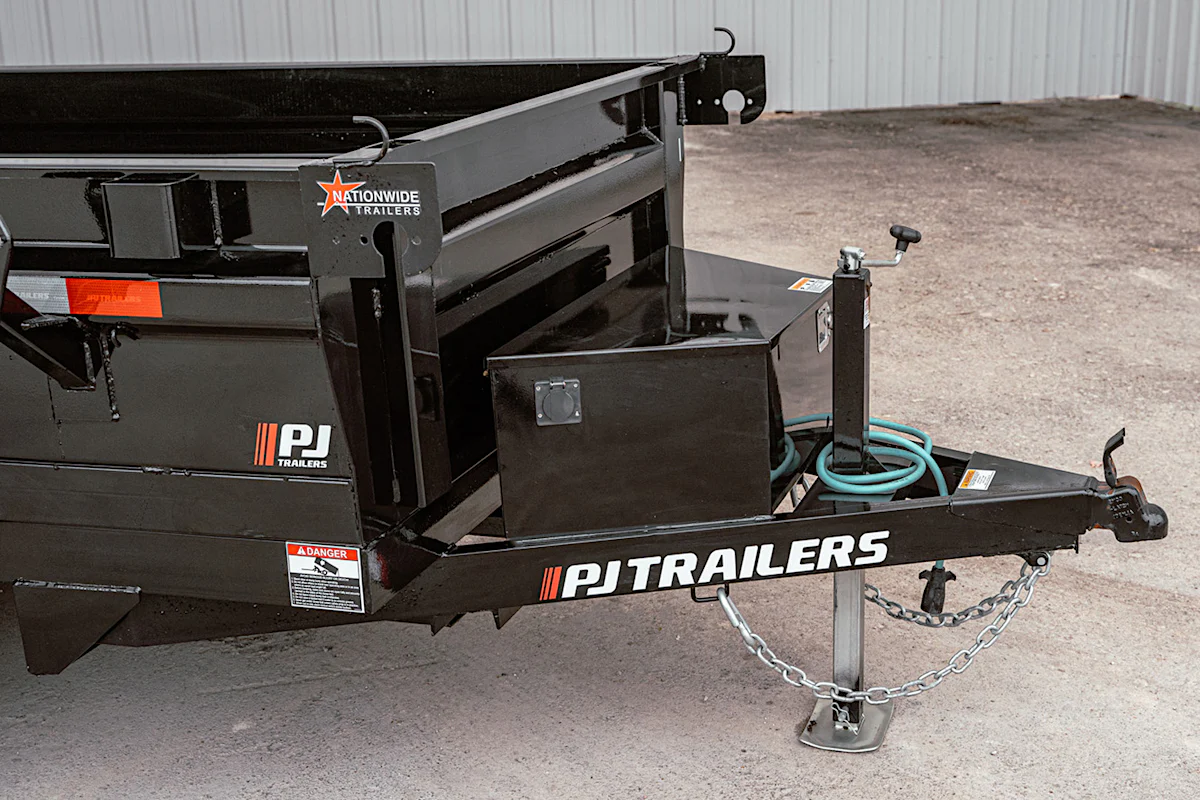 PJ Trailers 10'x60" Hydraulic Dump Trailer w/ 18" Sides (D5) - Stock #89425 - Image 7 of 26 PJ Trailers 10'x60" Hydraulic Dump Trailer w/ 18" Sides (D5) - Stock #89425 - Image 7 of 26