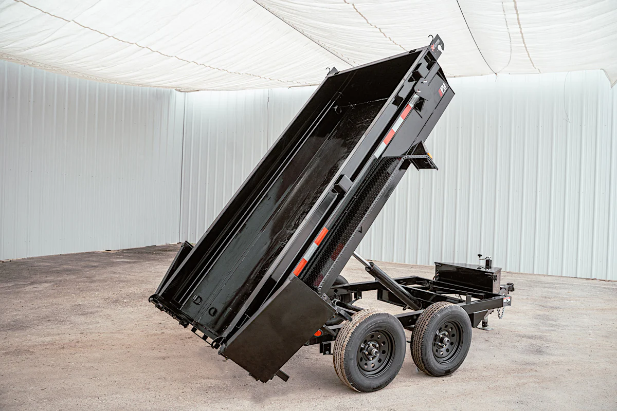 PJ Trailers 10'x60" Hydraulic Dump Trailer w/ 18" Sides (D5) - Stock #89425 - Image 16 of 26 PJ Trailers 10'x60" Hydraulic Dump Trailer w/ 18" Sides (D5) - Stock #89425 - Image 16 of 26