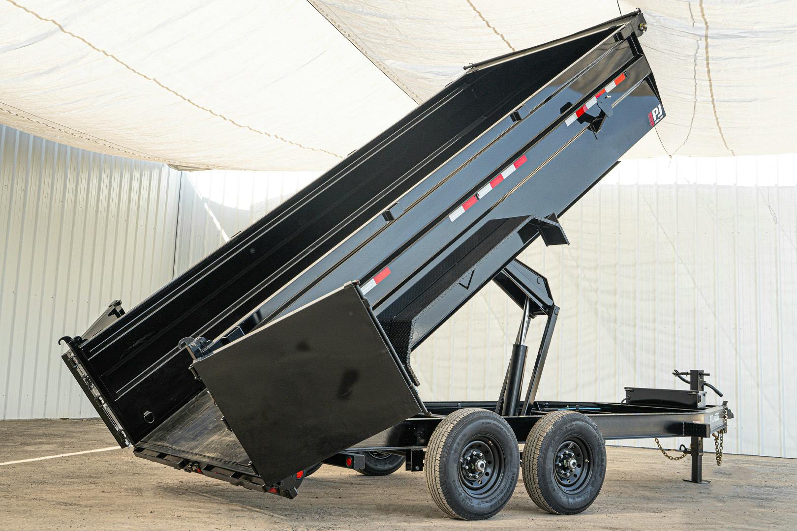 PJ Trailers 16'x83" Low Pro High Side Dump Trailer w/ 3' Sides (DM) - Stock #89430 - Image 18 of 22