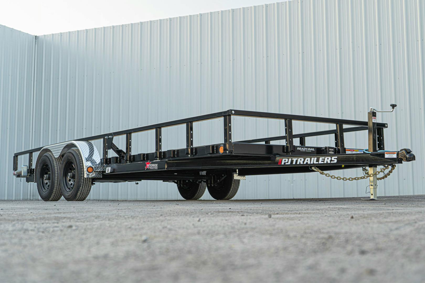 PJ Trailers 20'x83" Tandem Axle 4" Channel Utility Trailer (UL) - Stock #89433 - Image 3 of 12