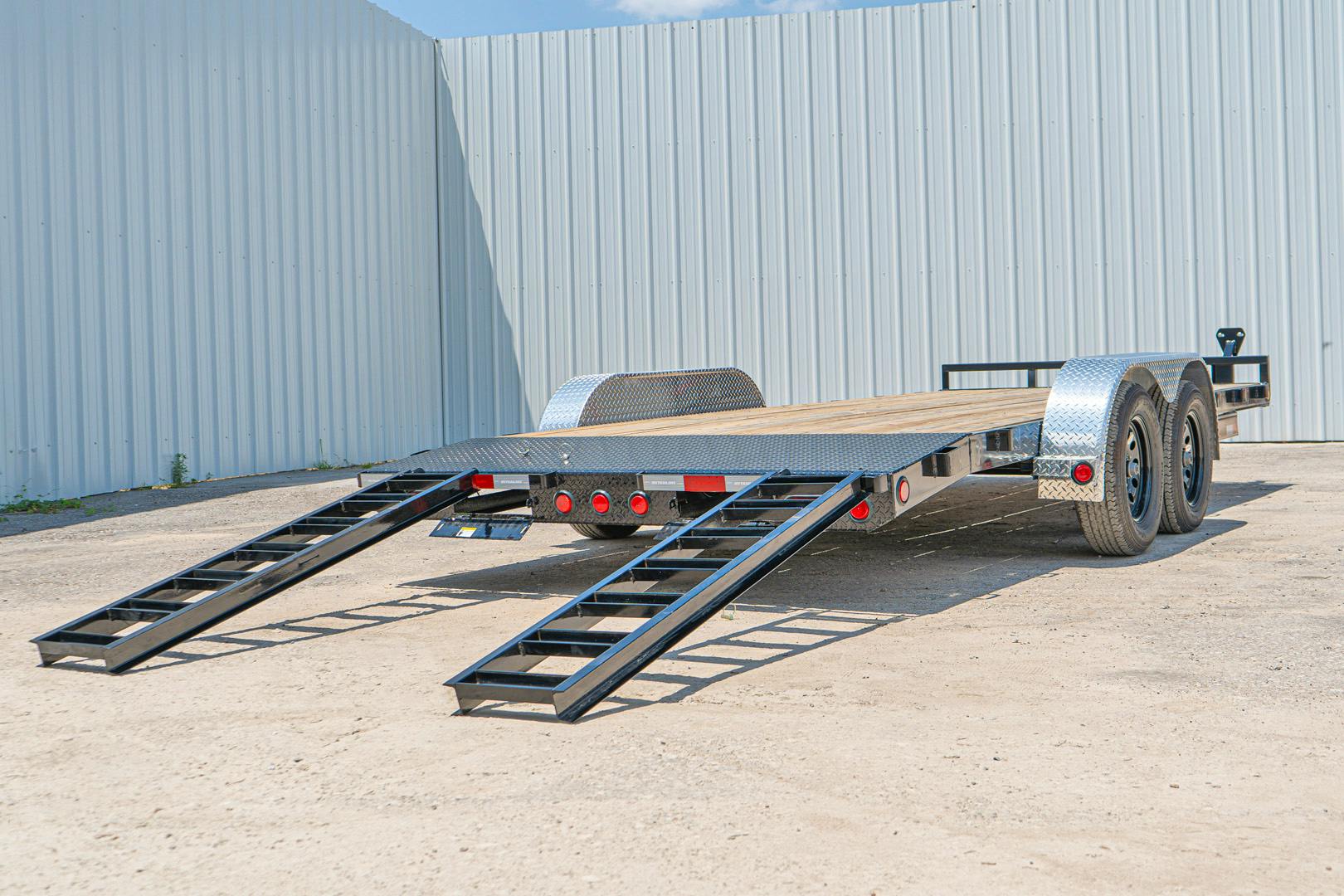 PJ Trailers 18'x83" 5" Channel Car Trailer (C5) - Stock #89434 - Image 4 of 14