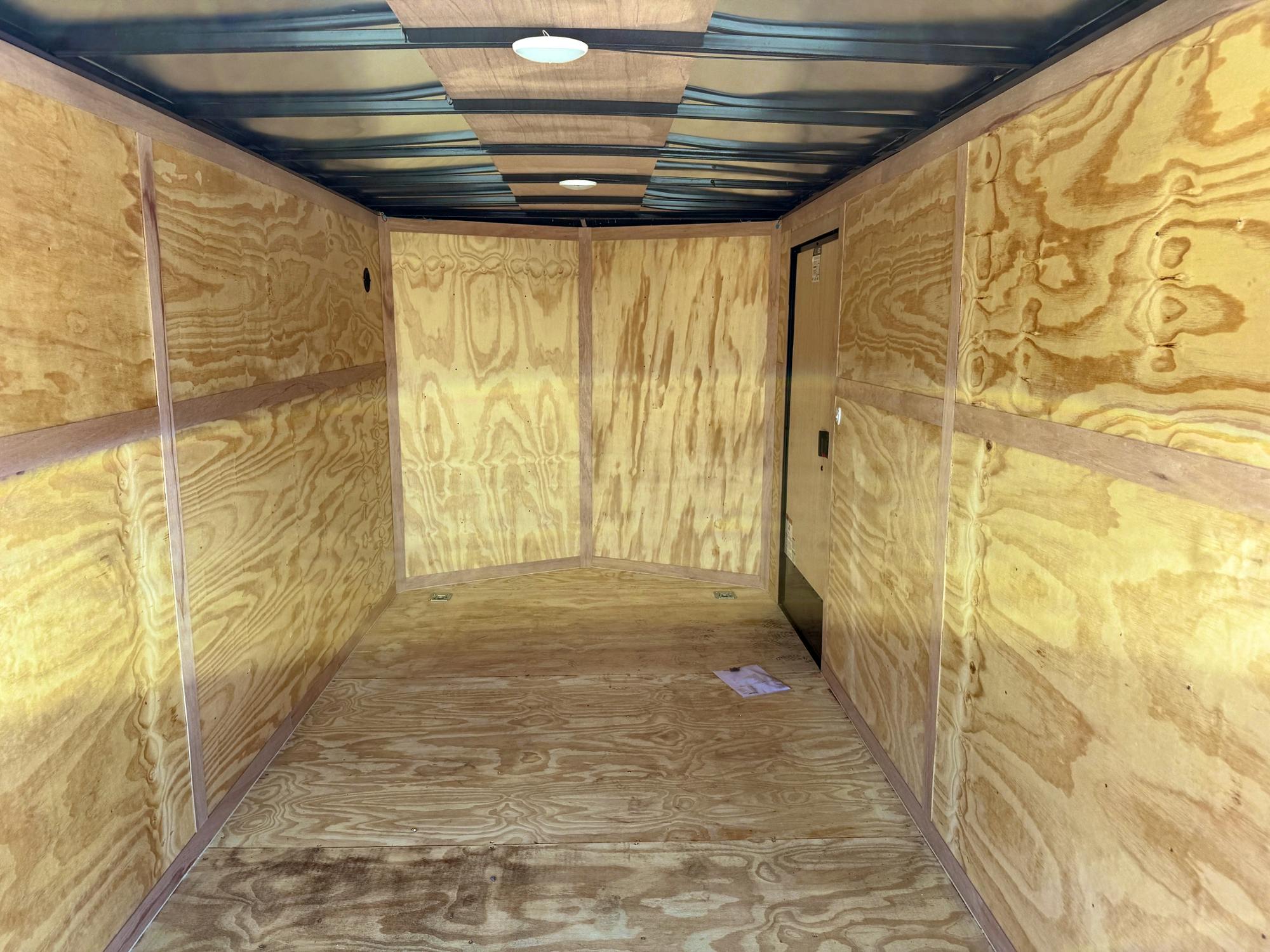 Continental Cargo 7'x14' Enclosed Cargo Trailer w/ Rear Ramp Door (V-series) - Stock #89443 - Image 2 of 10