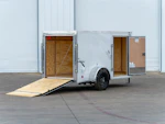 Continental Cargo V-Series 5' × 10' Enclosed Cargo Trailer Stock #89445 - Thumbnail 3