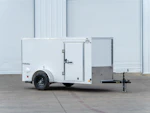 Continental Cargo 5'x10' Enclosed Cargo Trailer w/ Rear Ramp Door (C1) Stock #89446 - Thumbnail 1