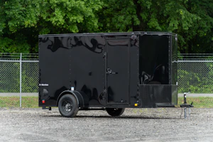 Continental Cargo 6'x12' Enclosed Cargo Trailer w/ Rear Ramp Door (V-Series)