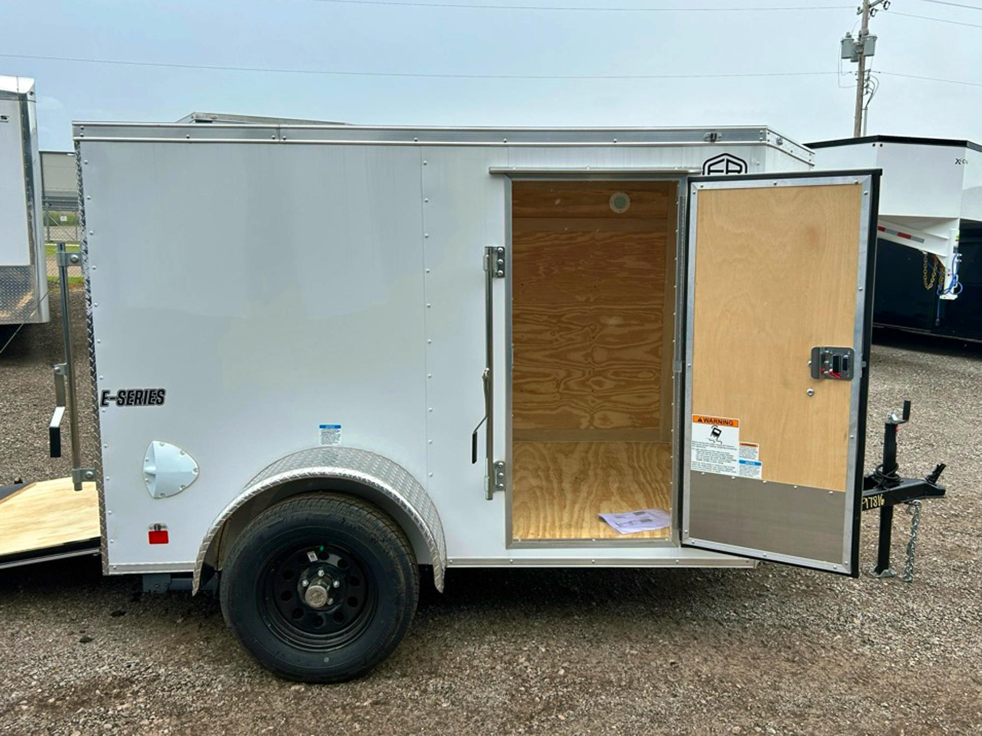Cargo Mate E-Series 5' × 8' Enclosed Cargo Trailer