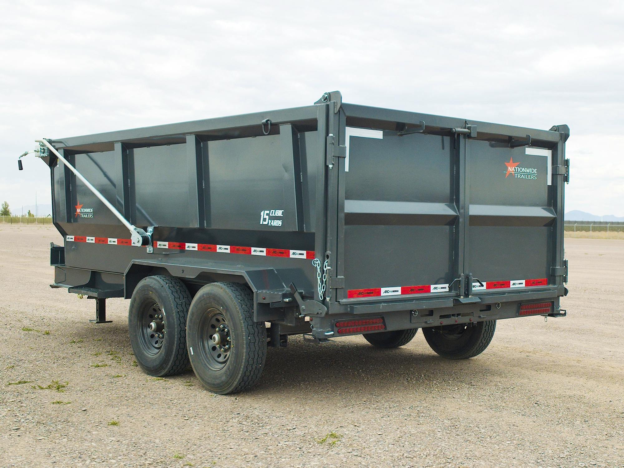 ARC Trailers 14'x83" Telescopic Dump Trailer w/ 4' Sides (BDT) - Stock #89462 - Image 6 of 6