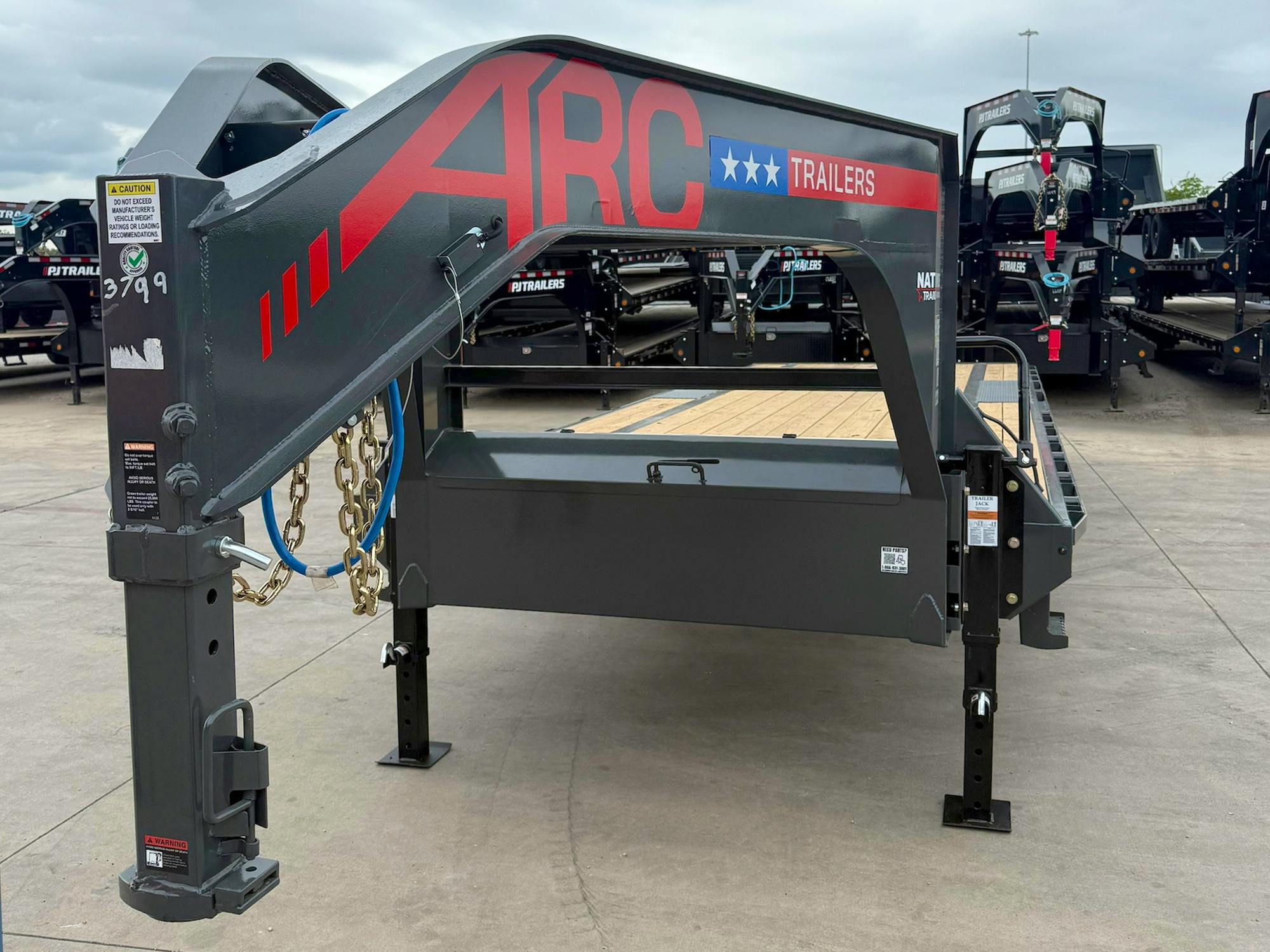 ARC Trailers 25'x102" Gooseneck Flatbed Trailer (GDS) - Stock #89489 - Image 1 of 6