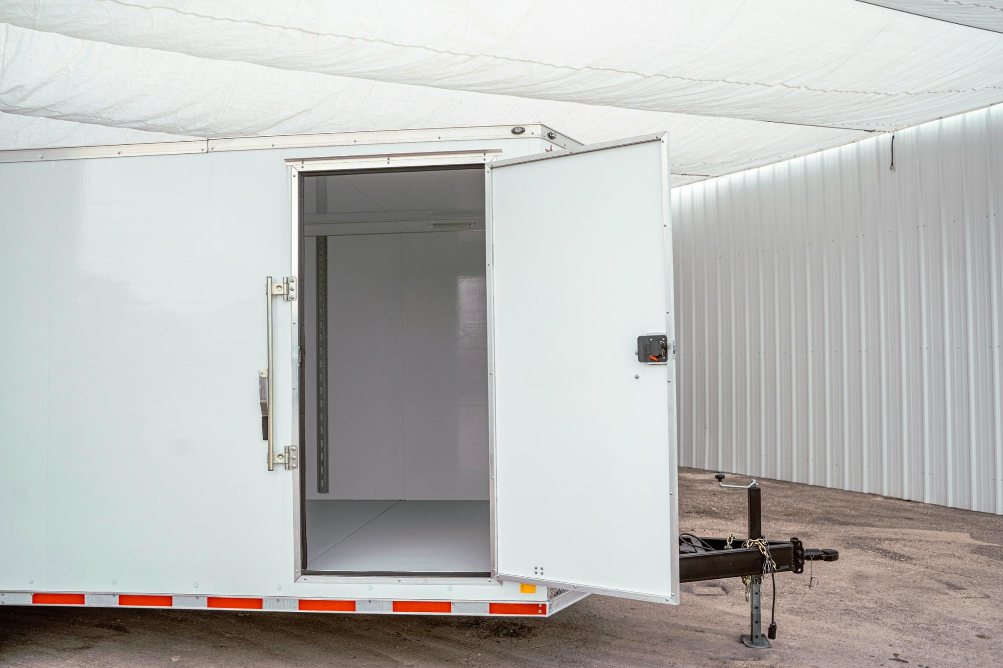 CellTech 8.5'x20' All-Steel Enclosed Cargo Trailer w/ Rear Ramp Door (C2) - Stock #89537 - Image 9 of 35