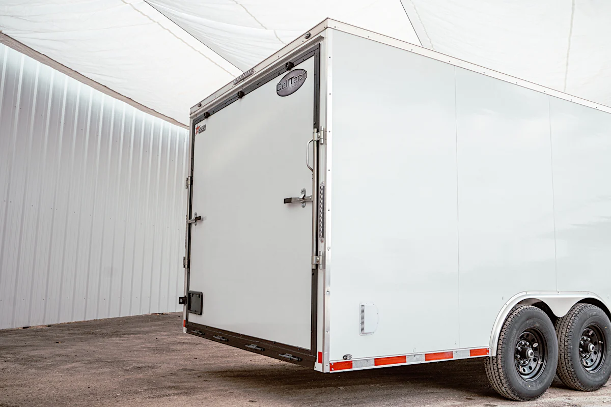 CellTech 8.5'x20' All-Steel Enclosed Cargo Trailer w/ Rear Ramp Door (C2) - Stock #89537 - Image 17 of 35 CellTech 8.5'x20' All-Steel Enclosed Cargo Trailer w/ Rear Ramp Door (C2) - Stock #89537 - Image 17 of 35