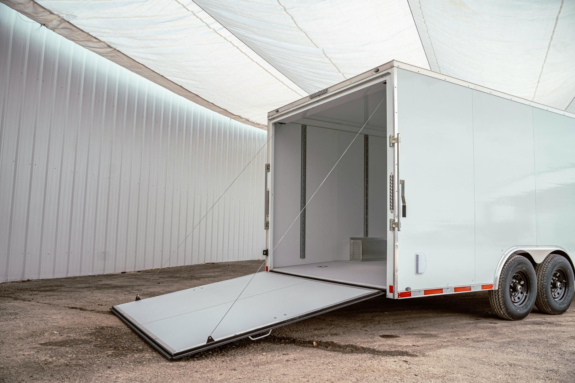 CellTech 8.5'x20' All-Steel Enclosed Cargo Trailer w/ Rear Ramp Door (C2) - Stock #89537 - Image 18 of 35
