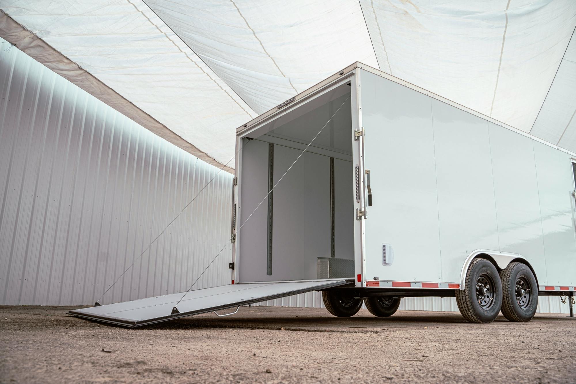 CellTech 8.5'x20' All-Steel Enclosed Cargo Trailer w/ Rear Ramp Door (C2) - Stock #89537 - Image 20 of 35