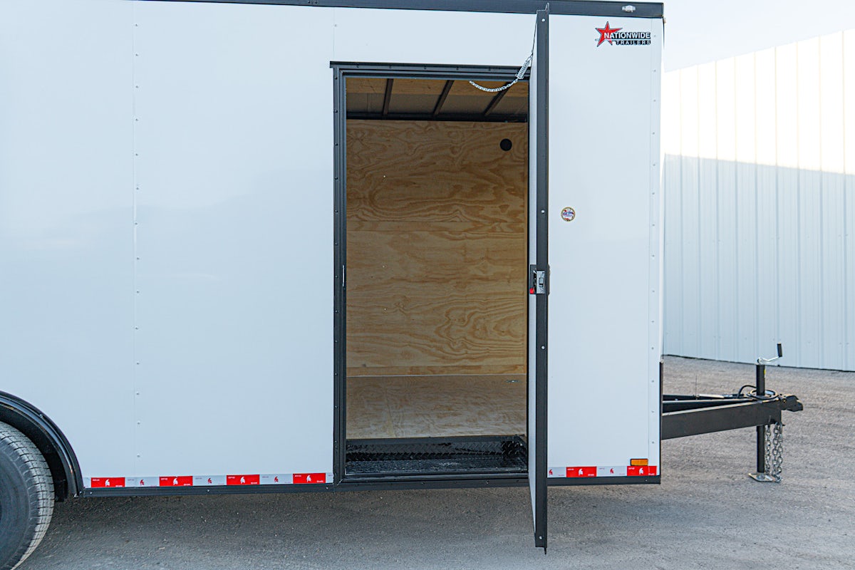 Spartan 8.5'x20' Enclosed Cargo Trailer w/ Rear Ramp Door (C2) - Stock #89540 - Image 8 of 13 Spartan 8.5'x20' Enclosed Cargo Trailer w/ Rear Ramp Door (C2) - Stock #89540 - Image 8 of 13