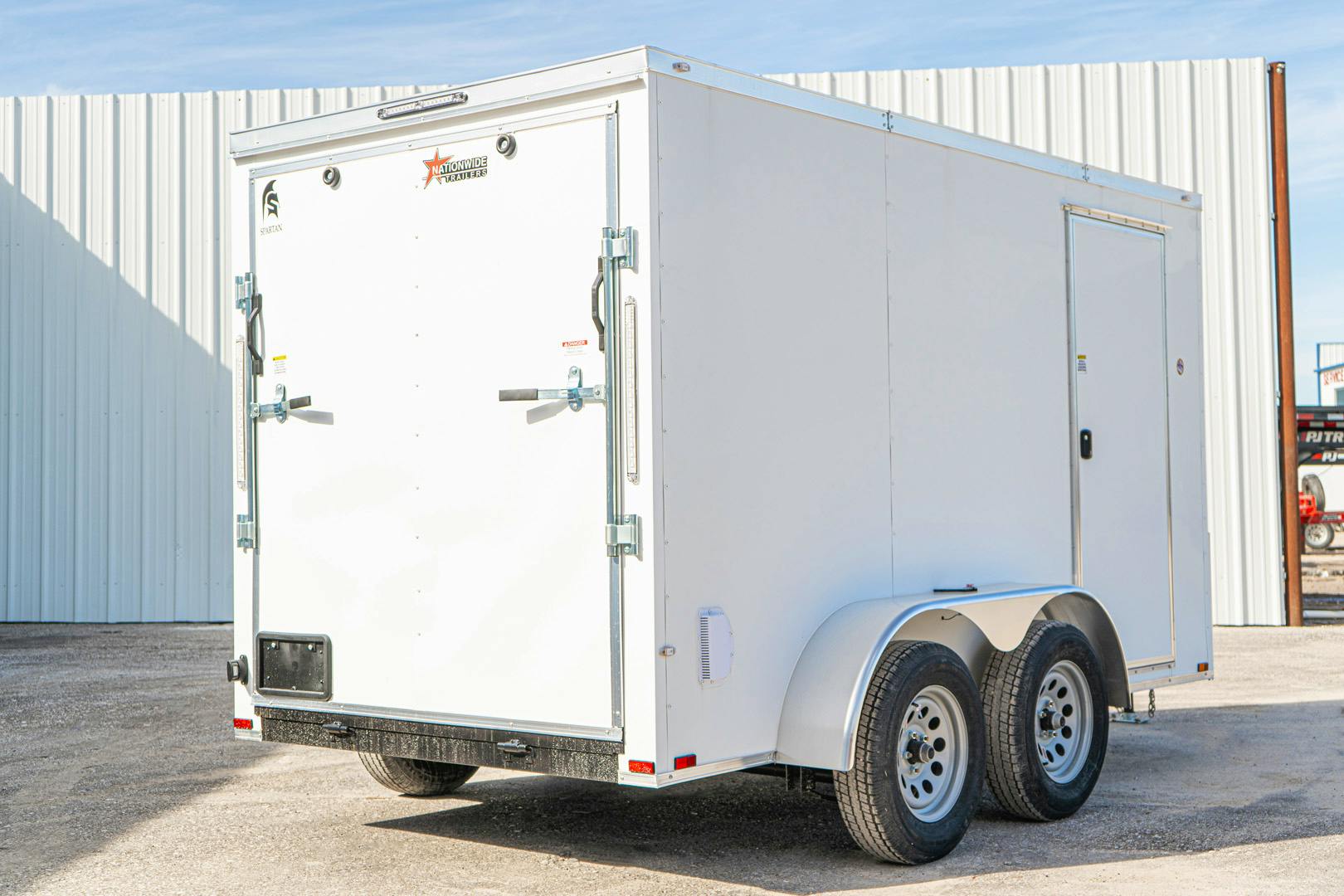 Spartan 6'x12' Enclosed Cargo Trailer w/ Rear Ramp Door (C2) - Stock #89542 - Image 15 of 20