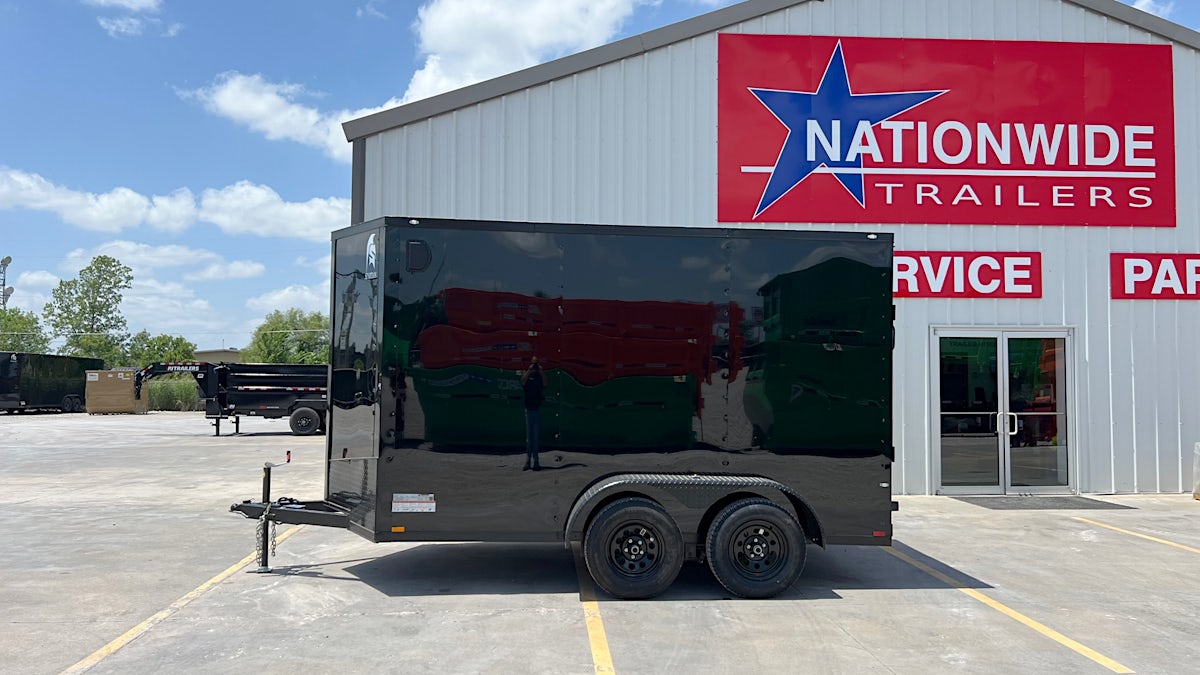 Spartan 6'x12' Enclosed Cargo Trailer w/ Rear Ramp Door (C2) - Stock #89543 - Image 3 of 9 Spartan 6'x12' Enclosed Cargo Trailer w/ Rear Ramp Door (C2) - Stock #89543 - Image 3 of 9