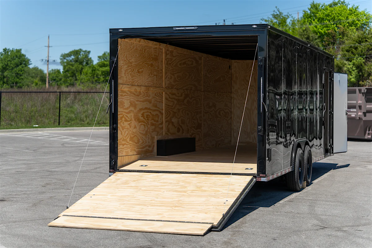 Spartan 8.5'x24' Enclosed Cargo Trailer w/ Rear Ramp Door (C2) - Stock #89546 - Image 4 of 4 Spartan 8.5'x24' Enclosed Cargo Trailer w/ Rear Ramp Door (C2) - Stock #89546 - Image 4 of 4