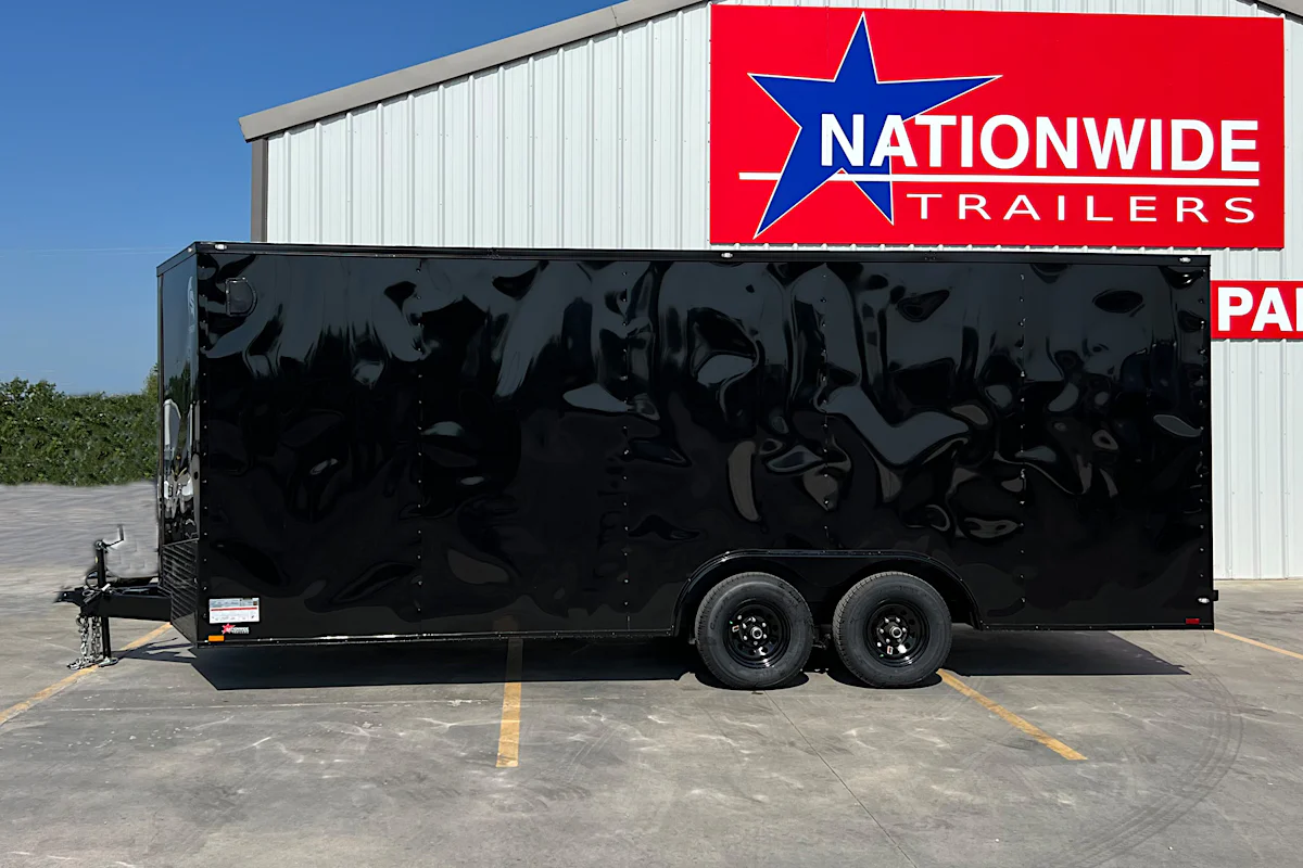 Spartan 8.5'x20' Enclosed Cargo Trailer w/ Rear Ramp Door (C2) - Stock #89554 - Image 3 of 6 Spartan 8.5'x20' Enclosed Cargo Trailer w/ Rear Ramp Door (C2) - Stock #89554 - Image 3 of 6