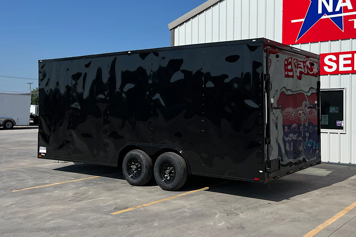 Spartan 8.5'x20' Enclosed Cargo Trailer w/ Rear Ramp Door (C2) - Stock #89554 - Image 4 of 6 Spartan 8.5'x20' Enclosed Cargo Trailer w/ Rear Ramp Door (C2) - Stock #89554 - Image 4 of 6