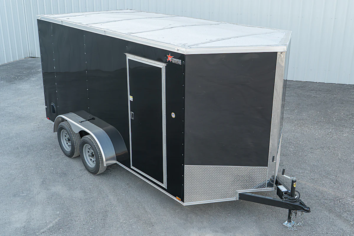 Spartan 7'x14' Enclosed Cargo Trailer w/ Rear Ramp Door (C2) - Stock #89555 - Image 2 of 22 Spartan 7'x14' Enclosed Cargo Trailer w/ Rear Ramp Door (C2) - Stock #89555 - Image 2 of 22