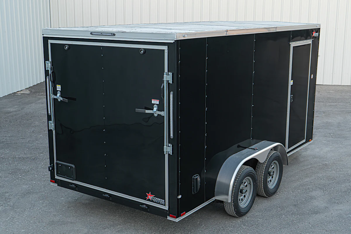 Spartan 7'x14' Enclosed Cargo Trailer w/ Rear Ramp Door (C2) - Stock #89555 - Image 15 of 22 Spartan 7'x14' Enclosed Cargo Trailer w/ Rear Ramp Door (C2) - Stock #89555 - Image 15 of 22