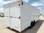 Delco 8'x24' Gooseneck Steel Cargo Trailer w/ Rear Barn Doors Stock #89564 - Thumbnail 4