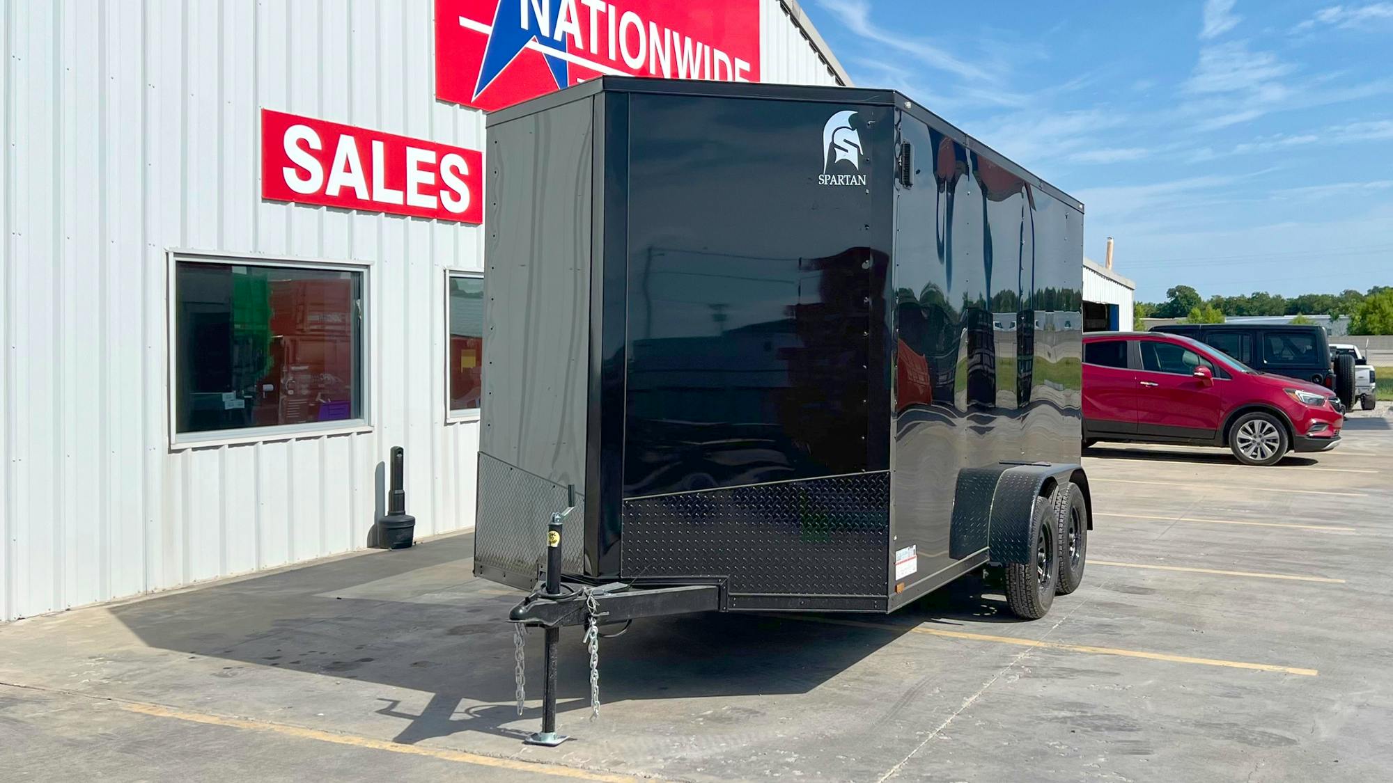 Spartan 7'x14' Enclosed Cargo Trailer w/ Rear Ramp Door (C2) - Stock #89565 - Image 7 of 9