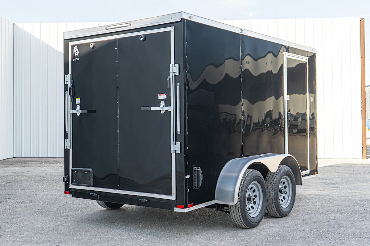 Spartan 6'x12' Enclosed Cargo Trailer w/ Rear Ramp Door (C2) - Stock #89568 - Image 13 of 17 Spartan 6'x12' Enclosed Cargo Trailer w/ Rear Ramp Door (C2) - Stock #89568 - Image 13 of 17