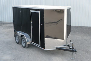 Spartan 6'x12' Enclosed Cargo Trailer w/ Rear Ramp Door (C2)