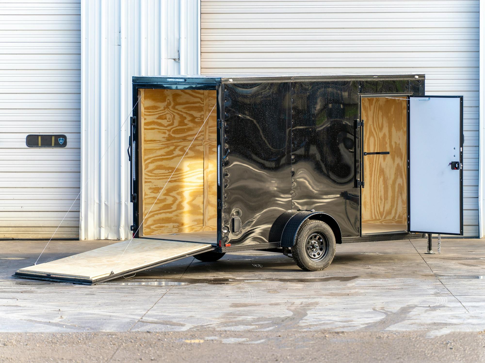 Spartan 6'x12' Enclosed Cargo Trailer w/ Rear Ramp Door (C2) - Stock #89569 - Image 3 of 3