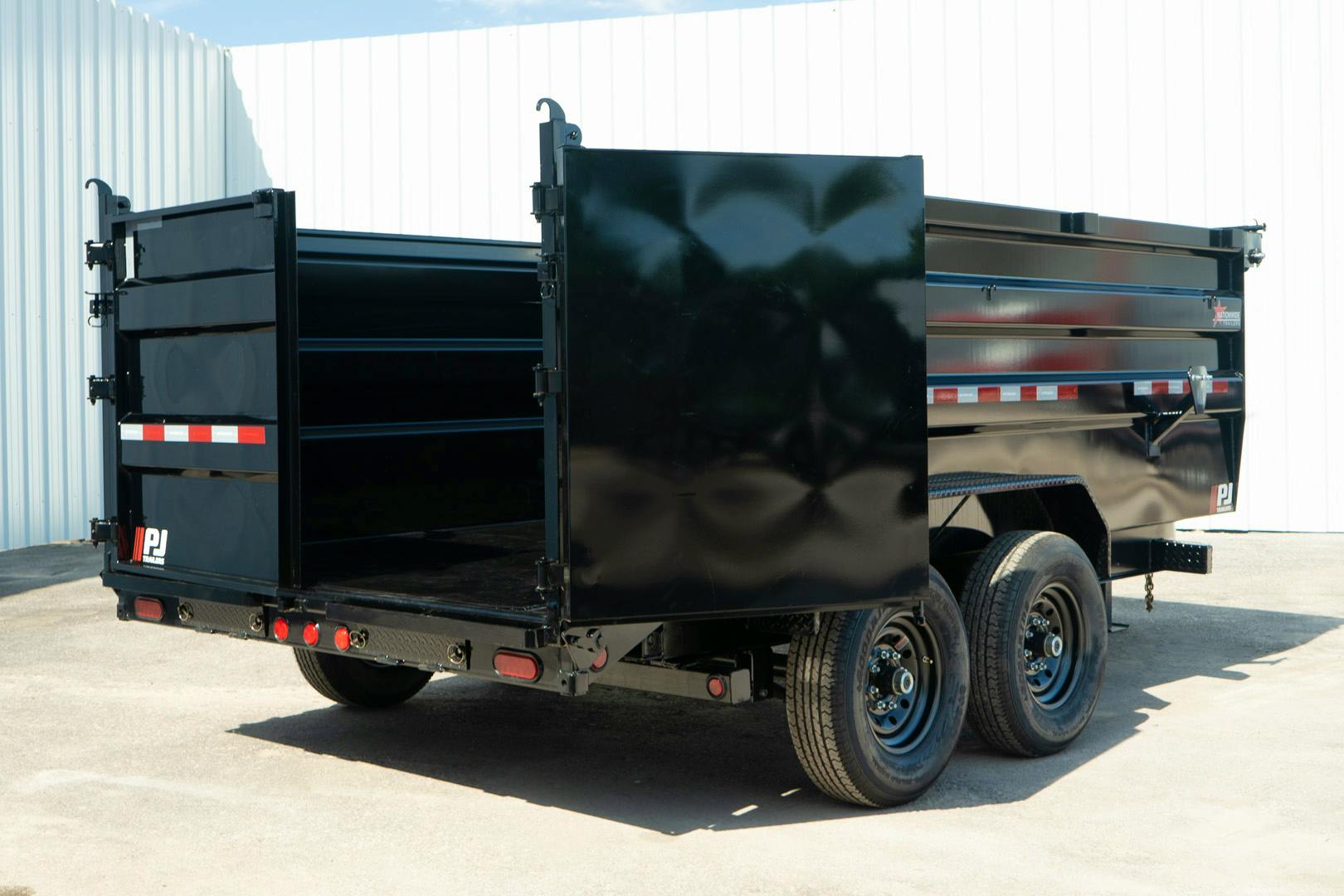 PJ Trailers 14'x83" Low Pro High Side Dump Trailer w/ 4' Sides (DM) - Stock #89575 - Image 28 of 30