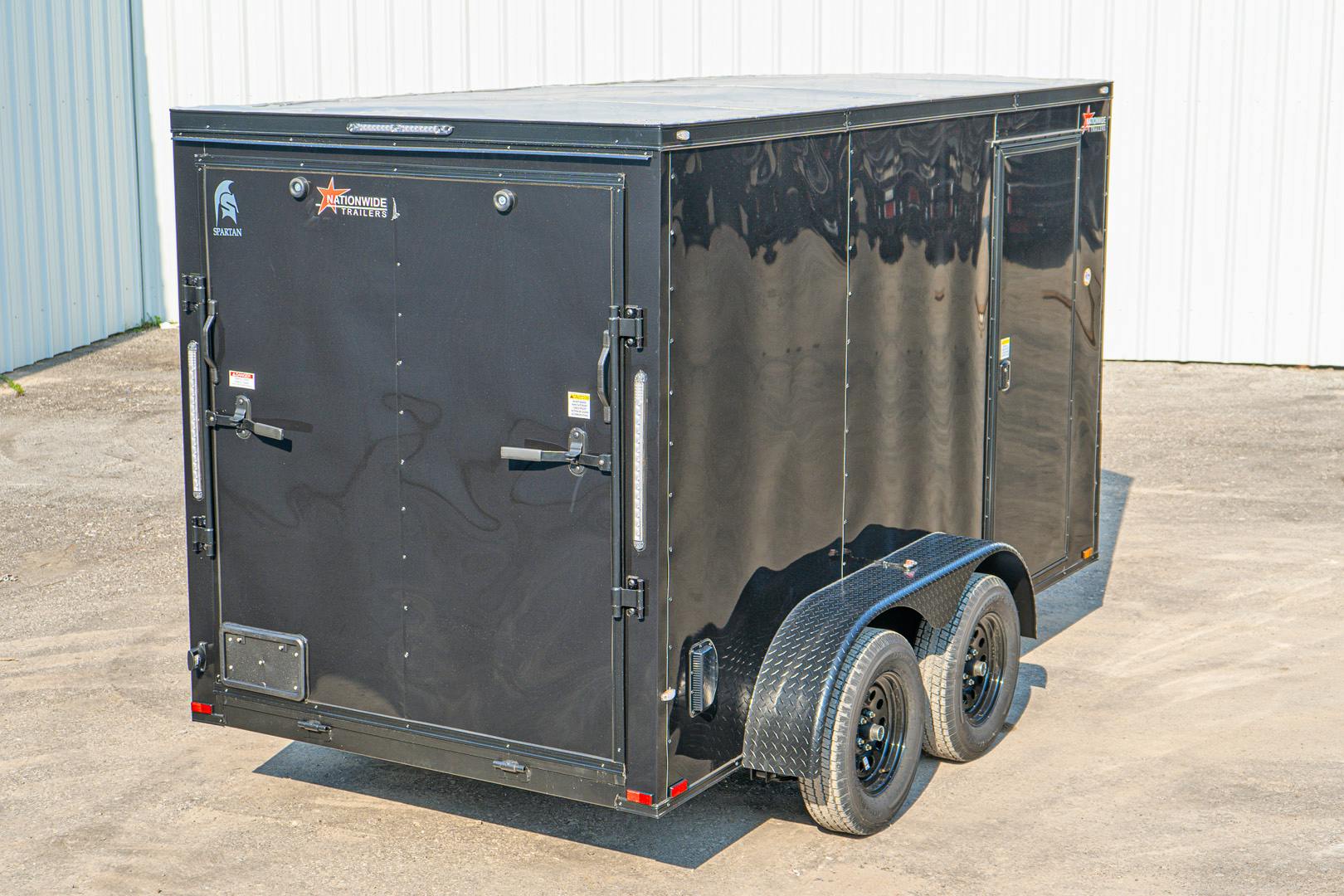 Spartan 6'x12' Enclosed Cargo Trailer w/ Rear Ramp Door (C2) - Stock #89593 - Image 10 of 16