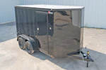Spartan 6'x12' Enclosed Cargo Trailer w/ Rear Ramp Door (C2) Stock #89596 - Thumbnail 1