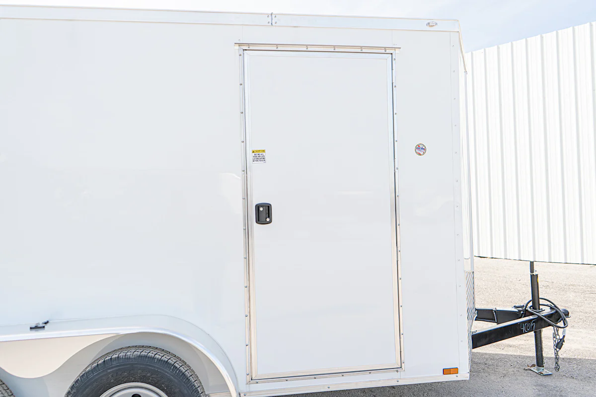 Spartan 6'x12' Enclosed Cargo Trailer w/ Rear Ramp Door (C2) - Stock #89602 - Image 18 of 20 Spartan 6'x12' Enclosed Cargo Trailer w/ Rear Ramp Door (C2) - Stock #89602 - Image 18 of 20