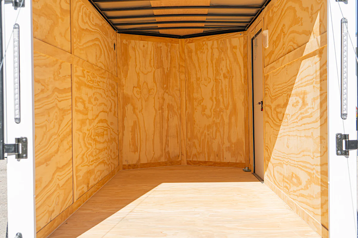 Spartan 6'x12' Enclosed Cargo Trailer w/ Rear Ramp Door (C2) - Stock #89608 - Image 8 of 19 Spartan 6'x12' Enclosed Cargo Trailer w/ Rear Ramp Door (C2) - Stock #89608 - Image 8 of 19
