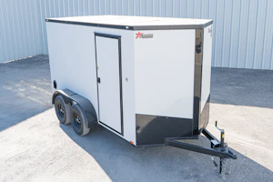 Spartan 6'x12' Enclosed Cargo Trailer w/ Rear Ramp Door (C2)