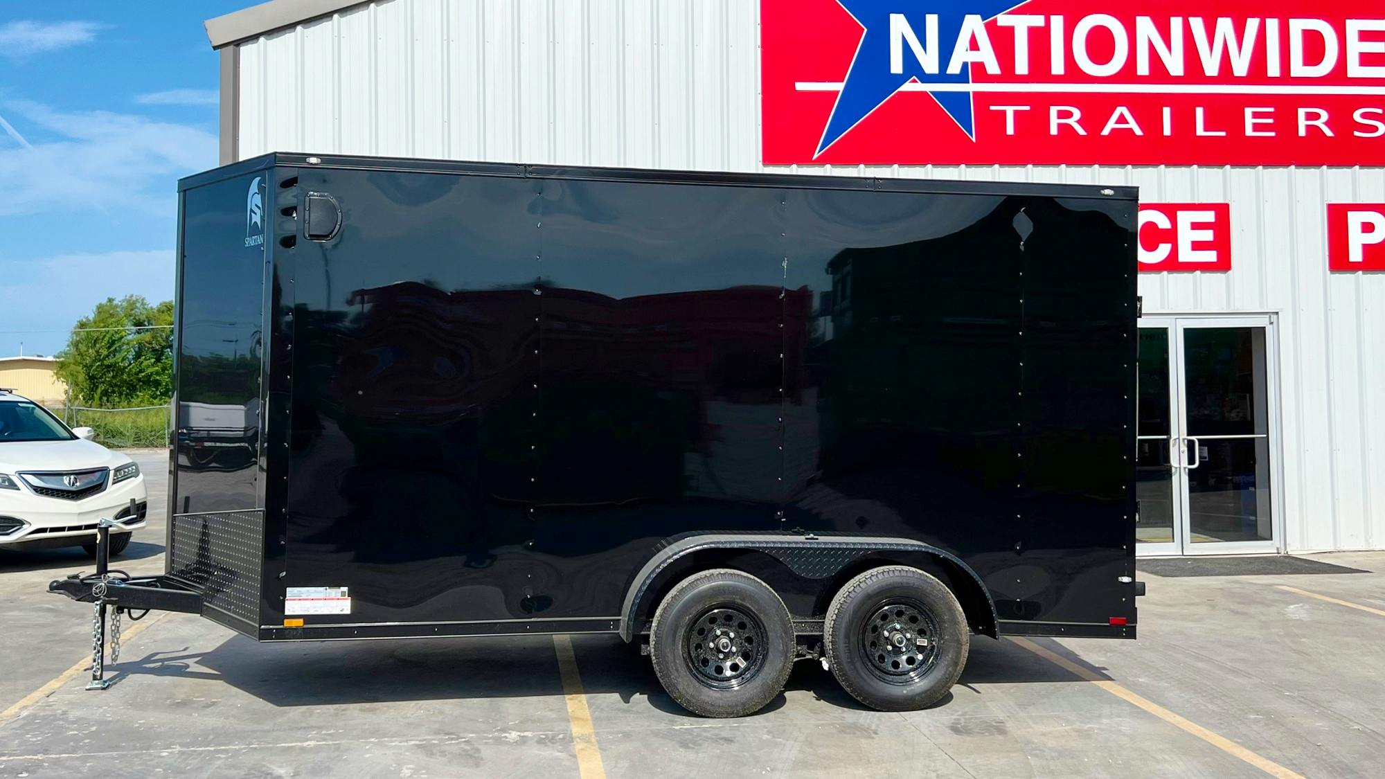 Spartan 7'x14' Enclosed Cargo Trailer w/ Rear Ramp Door (C2) - Stock #89616 - Image 3 of 9