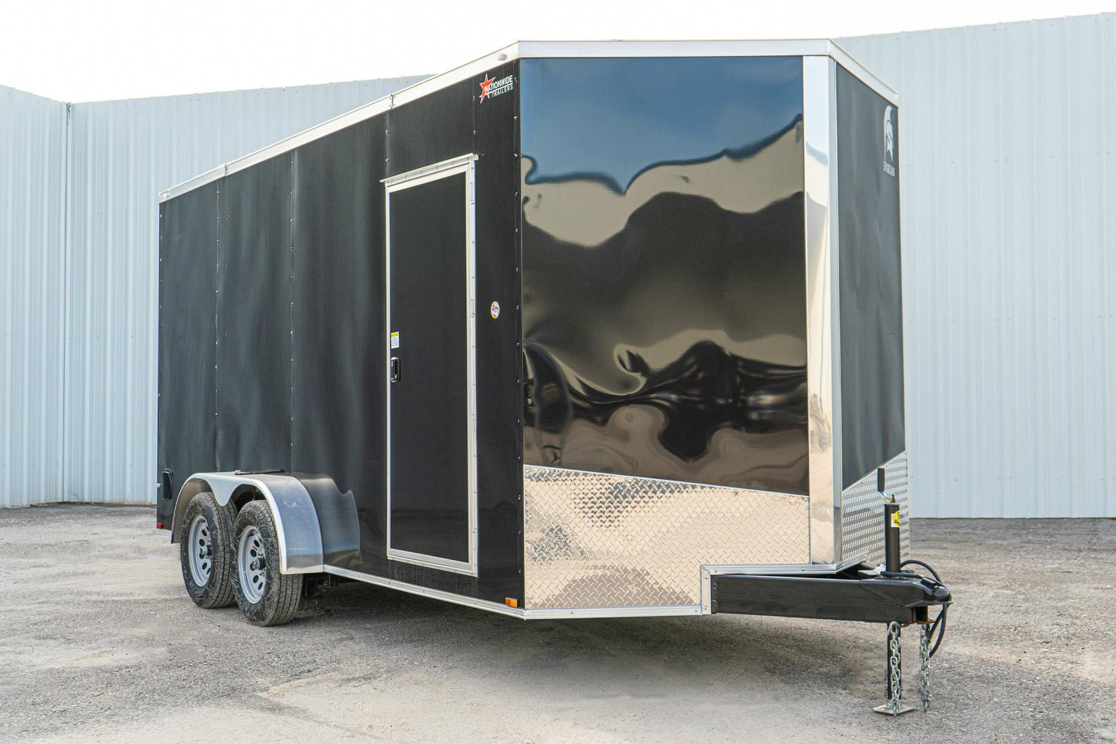 Spartan 7'x16' Enclosed Cargo Trailer w/ Rear Ramp Door (C2) - Stock #89630 - Image 2 of 20