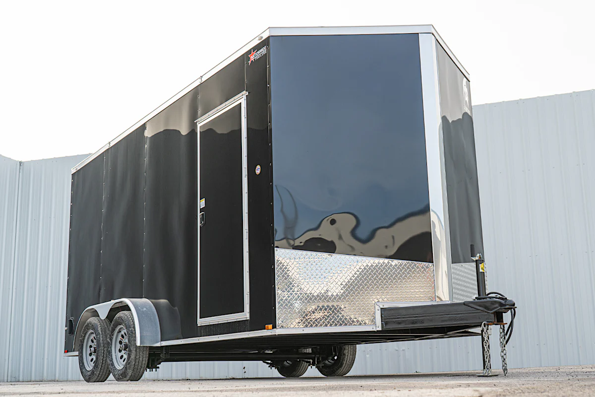 Spartan 7'x16' Enclosed Cargo Trailer w/ Rear Ramp Door (C2) - Stock #89630 - Image 3 of 20 Spartan 7'x16' Enclosed Cargo Trailer w/ Rear Ramp Door (C2) - Stock #89630 - Image 3 of 20