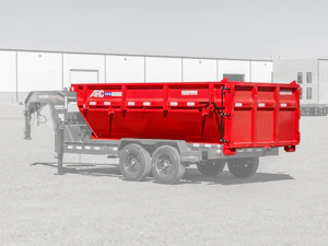 ARC Trailers 14' 14YD Steel Dumpster Bin w/ 4' Sides