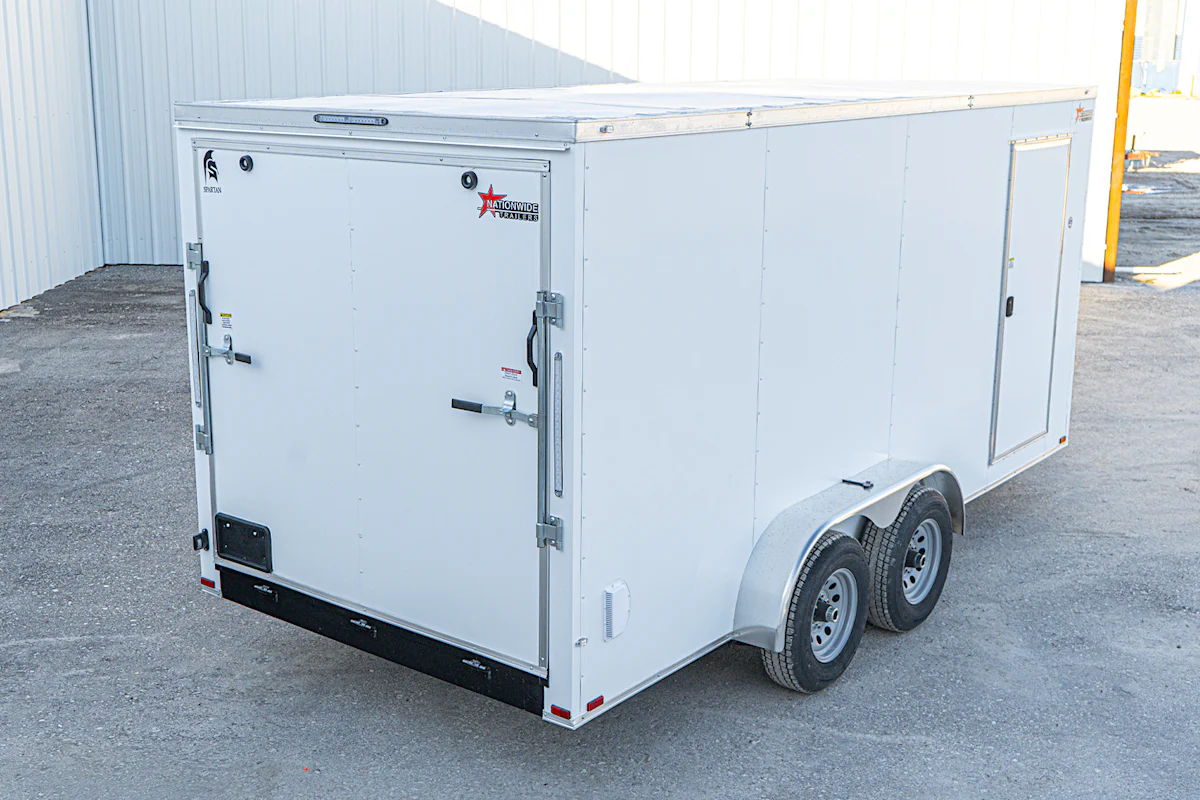 Spartan 7'x16' Enclosed Cargo Trailer w/ Rear Ramp Door (C2) - Stock #89650 - Image 13 of 19 Spartan 7'x16' Enclosed Cargo Trailer w/ Rear Ramp Door (C2) - Stock #89650 - Image 13 of 19