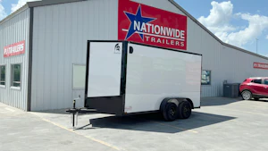 Spartan 7'x16' Enclosed Cargo Trailer w/ Rear Ramp Door (C2)