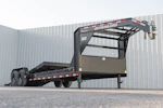 PJ Trailers 24'x82" Gooseneck 6" Channel Equipment Gravity Tilt Trailer (T6) Stock #89665 - Thumbnail 6