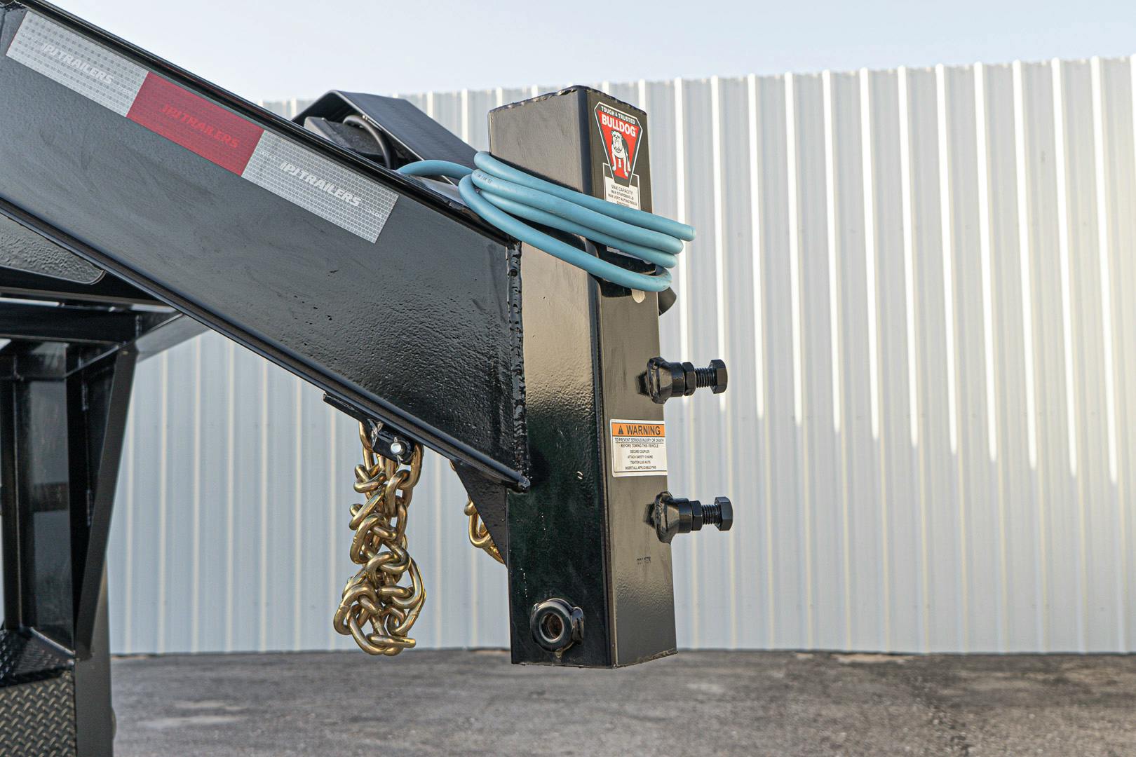 PJ Trailers 24'x82" Gooseneck 6" Channel Equipment Gravity Tilt Trailer (T6) - Stock #89665 - Image 9 of 21