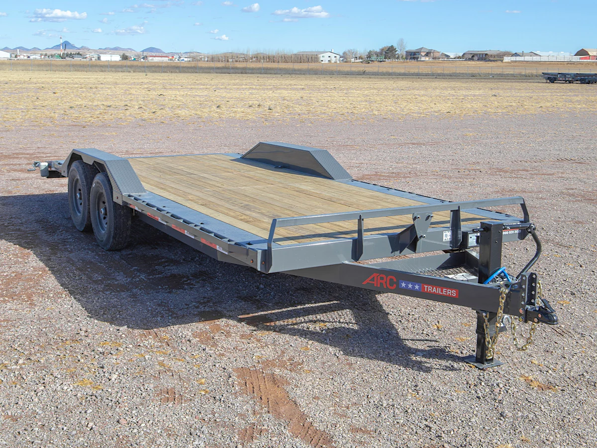 ARC Trailers 20'x102" Superwide Lowboy Equipment Trailer (BEW) - Stock #89738 - Image 1 of 8 ARC Trailers 20'x102" Superwide Lowboy Equipment Trailer (BEW) - Stock #89738 - Image 1 of 8