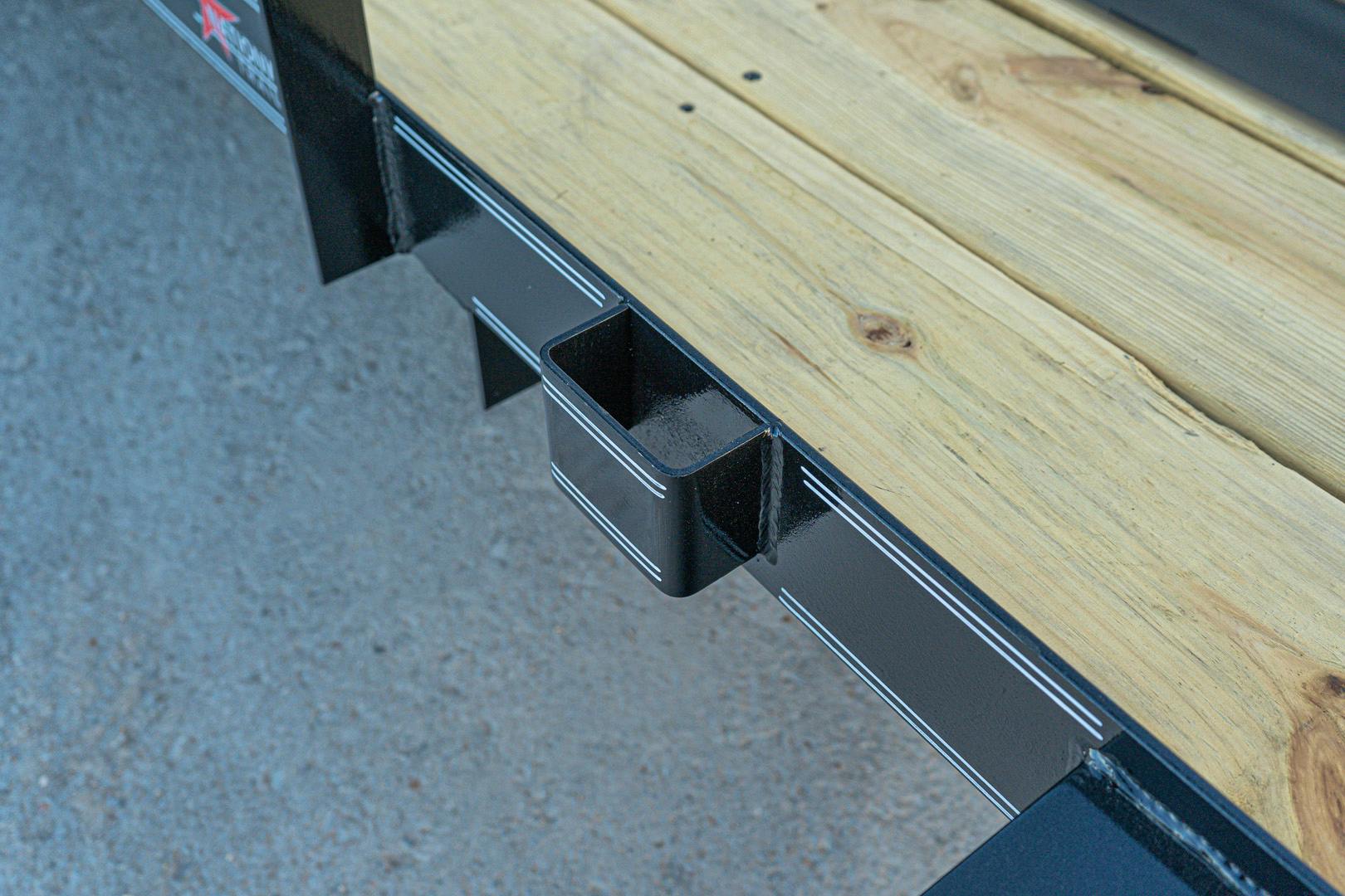 Texas Bragg 16'x83" Utility Trailer w/ 4' Gate (U2) - Stock #89767 - Image 7 of 15